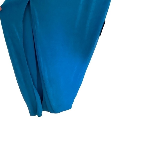 Lulu's Desirable Charm One-Shoulder Maxi Dress in Blue, NWT, Size Medium - Picture 11 of 16